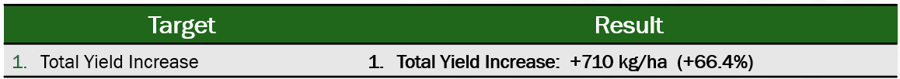 Picture 3. Synopsis of the Results in Alfalfa Cultivation
